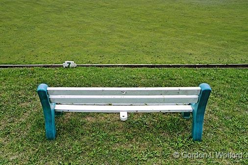 Lawn Bowling Bench 7_DSCF02425.jpg - Photographed at Smiths Falls, Ontario, Canada.